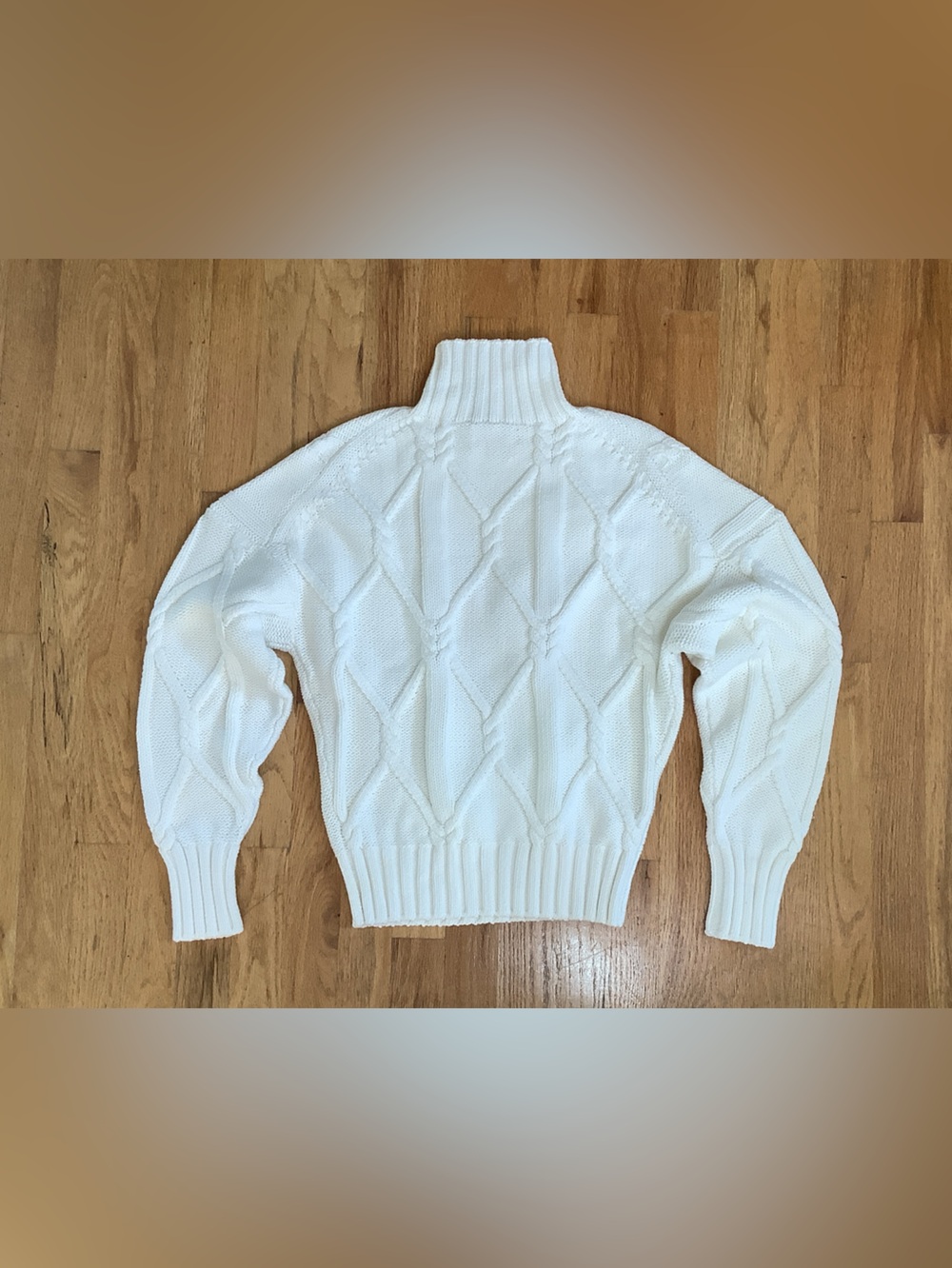 J. Crew Collection Cable-Knit Turtleneck Sweater - Picture 6 of 6
